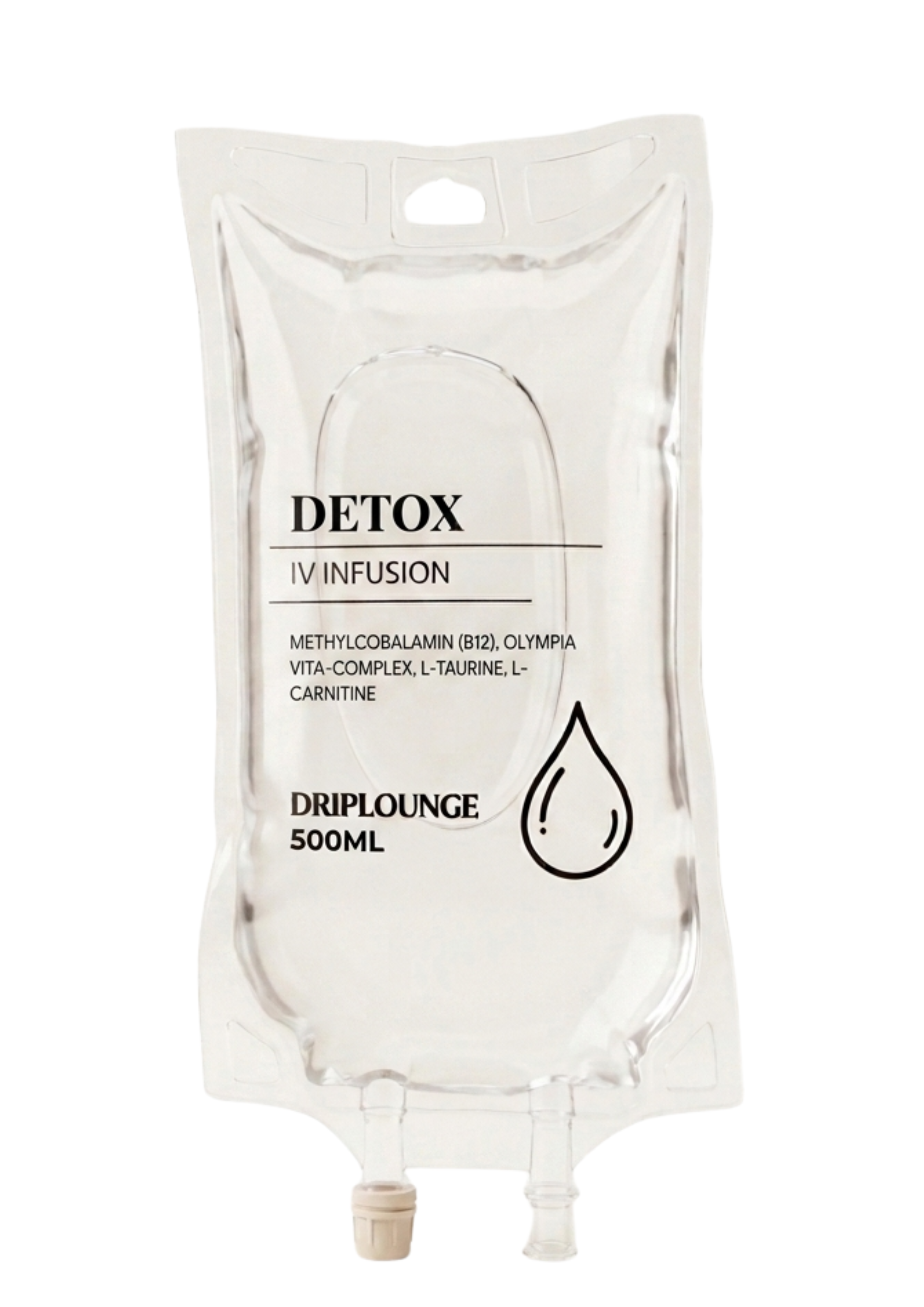 Detox IV infusion bag