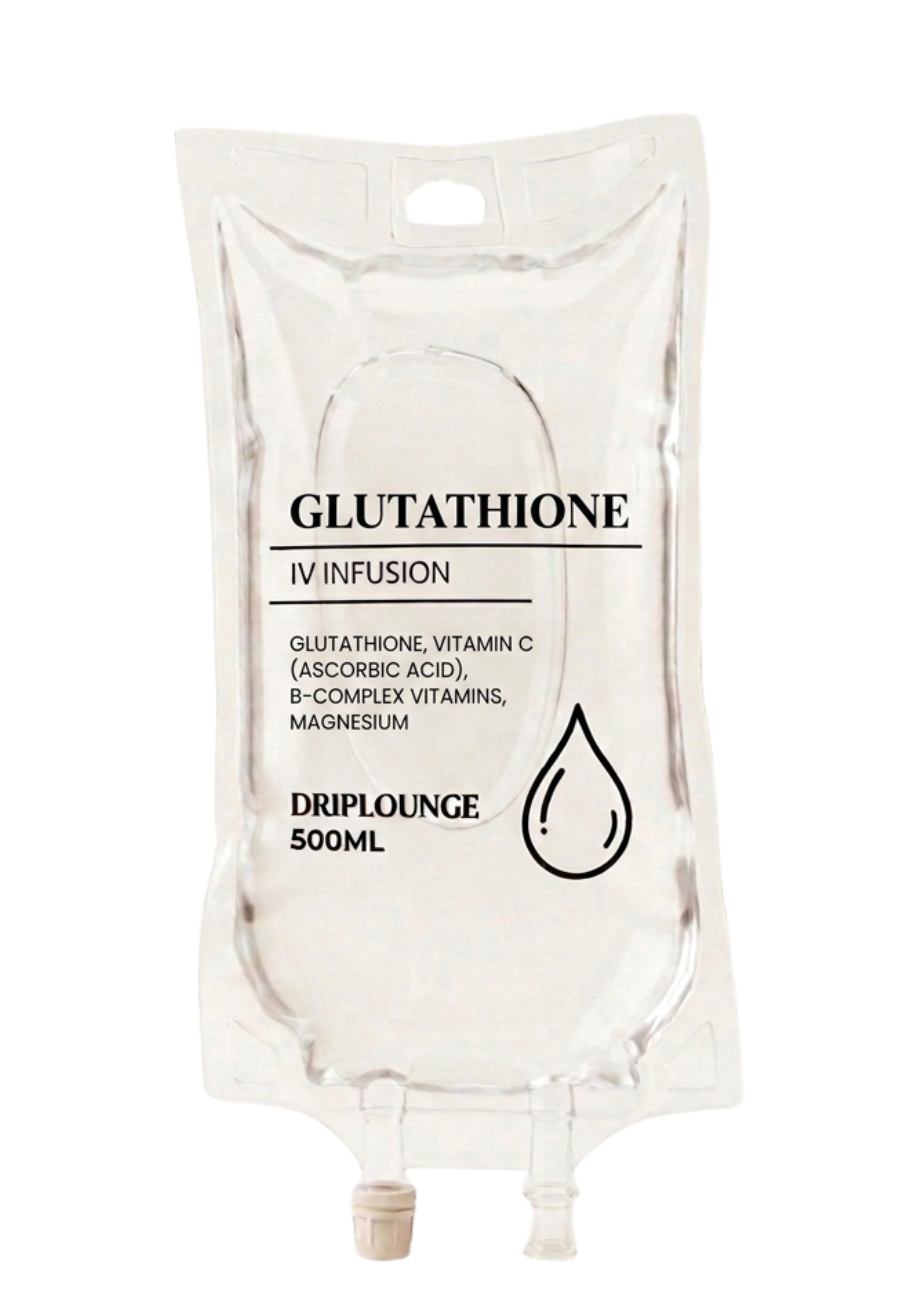 Glutathione IV infusion bag