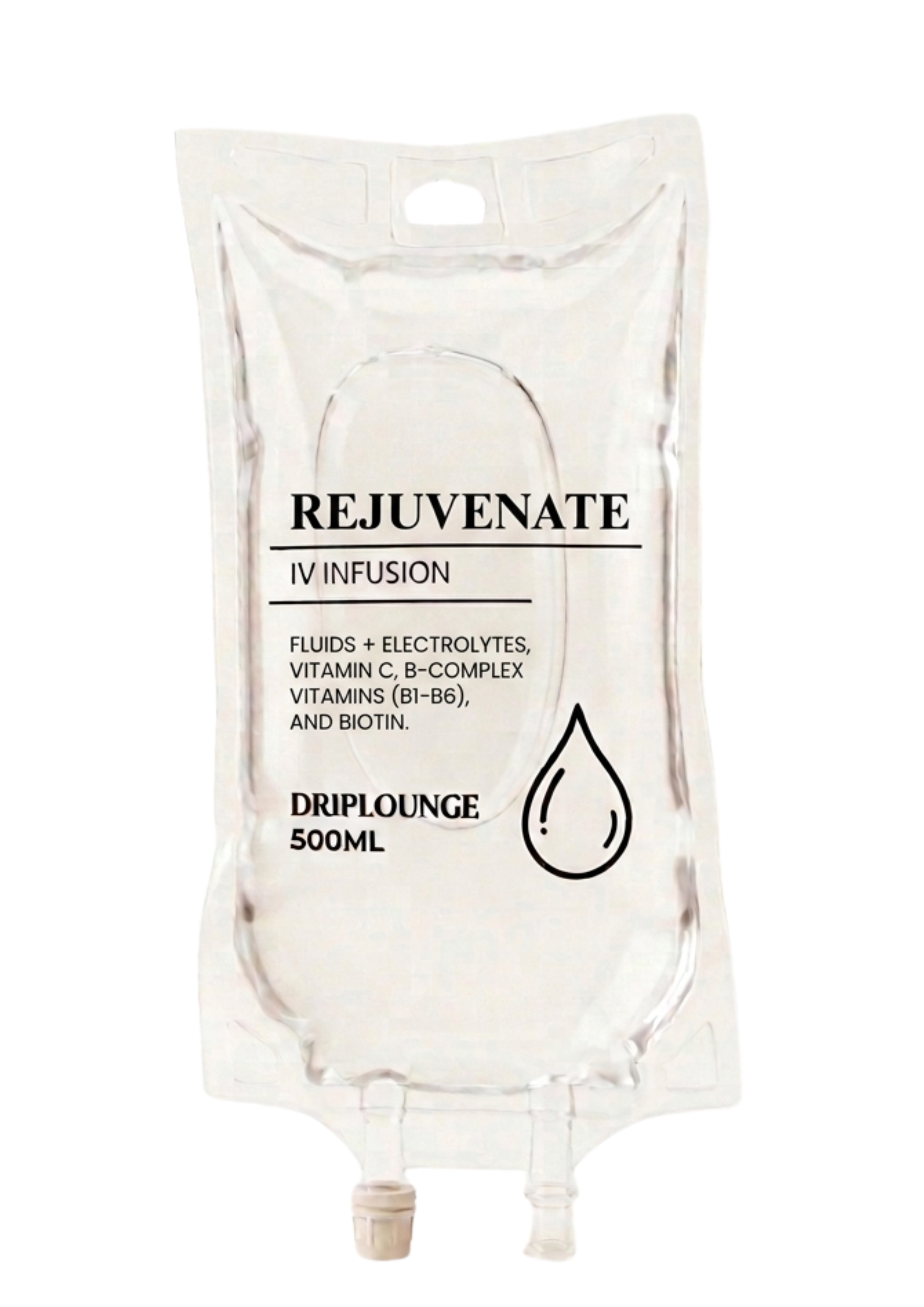 Rejuvenate IV infusion bag