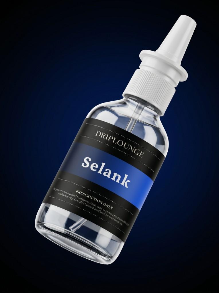 Selank nasal spray bottle