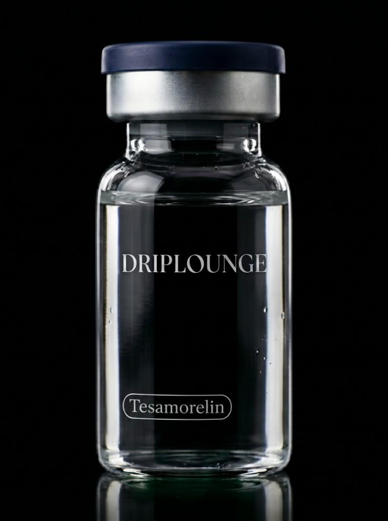 Tesamorelin peptide vial from NY Drip Lounge