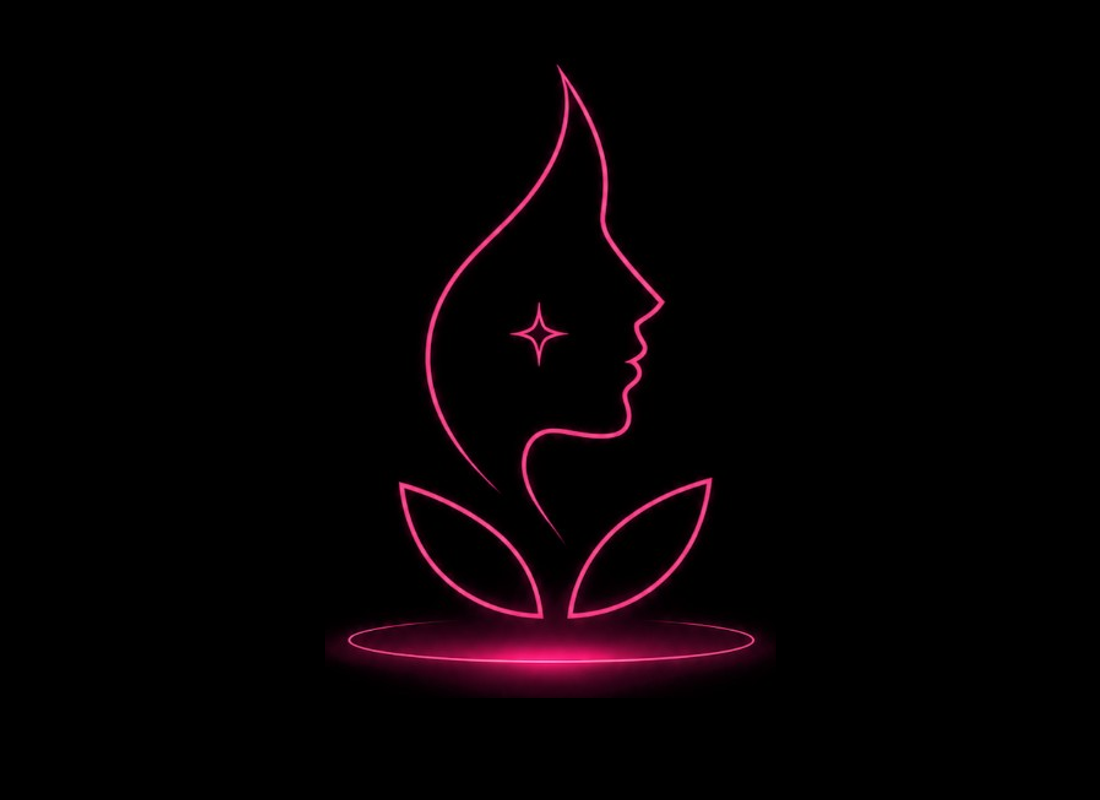 Beauty and anti-aging illustration