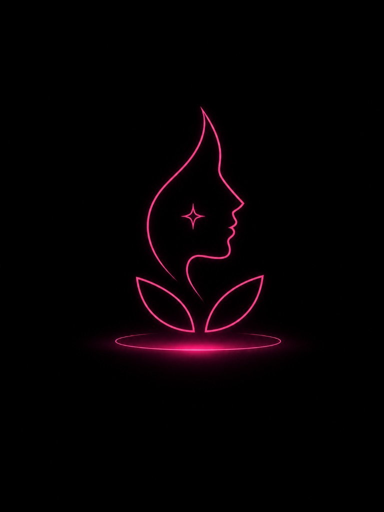 Beauty and anti-aging illustration
